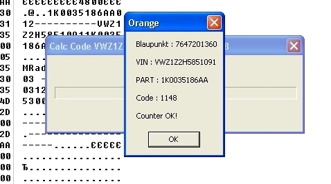1K0035186AA BLAUPUNKT RCD310 VW 70F3353+95128 CODE 1148 FULL.rar